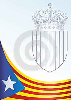 Flag of Catalonia, Autonomous communities of Spain, is an unofficial flag Catalan separatists, template for news