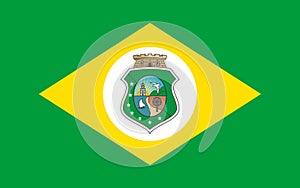 Flag of Ceara, Brazil