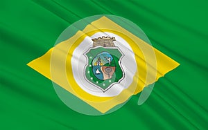 Flag of Ceara, Brazil