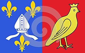 Flag of Charente-Maritime, France