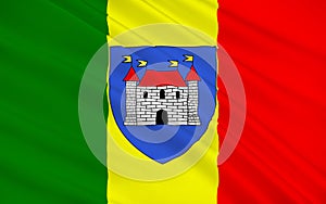 Flag of Chateauroux, France photo