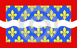 Flag of Cher, France