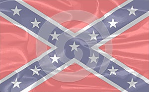 Confederate Silk Flag