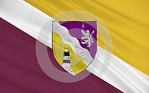 Flag of County Wexford is a county in Ireland
