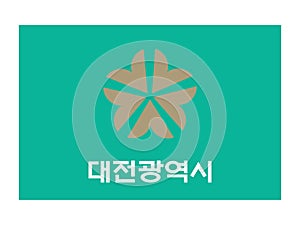 Flag of Daejeon Metropolitan City