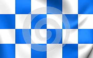 Flag of Dalfsen, Netherlands.