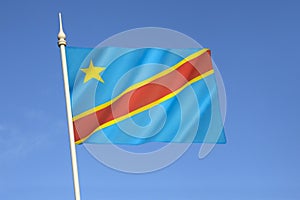 Flag of the Democratic Republic of the Congo