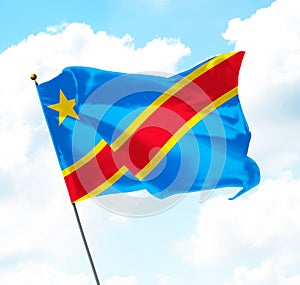 Flag of Democratic Republic of the Congo