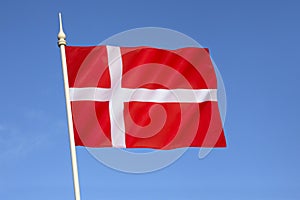 Flag of Denmark - Dannebrog photo