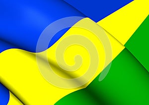 Flag of Dinkelland, Netherlands.