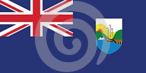 Flag of Dominica between 1955 and 1965