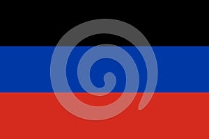 Flag of Donetsk People`s Republic