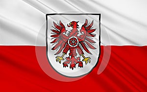 Flag of Eichsfeld in Thuringia, Germany