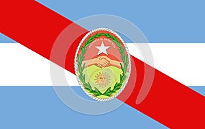 Flag of Entre Rios is a province in Argentina