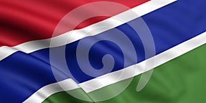 Flag Of The Gambia