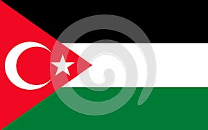 Flag of Gaza, Palestine