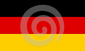 Flag of the Germany. Vector illustration EPS10