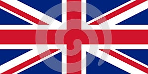 Flag of the Great Britain. Vector illustration EPS10