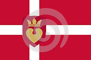 Flag of Gribskov is a municipality in Denmark