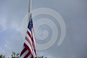 Flag at Half Mast