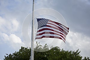 Flag at Half Mast