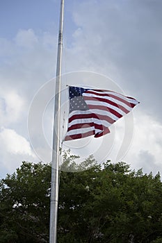 Flag at Half Mast