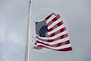 Flag at Half Mast