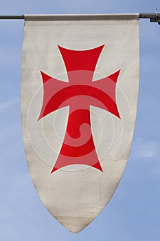 Flag Hanging for Medieval Decoration