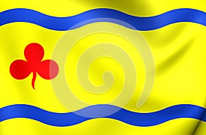 Flag of Hardenberg, Netherlands.