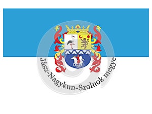 County Flag of JÃÂ¡sz-Nagykun-Szolnok