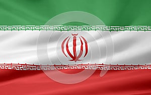 Vlajka z írán 