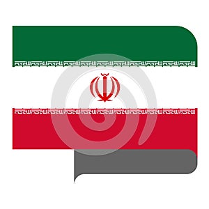 Flag horizontal shape, pointer for world map