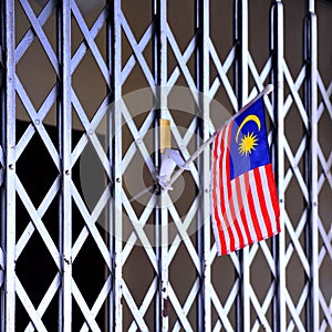 Flag on the Iron Gate