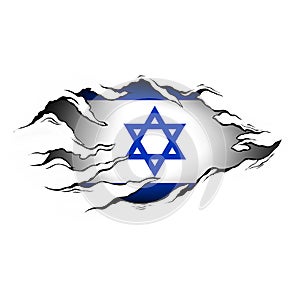 Flag of Israel.