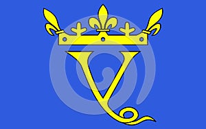 Flag of Issoire, France