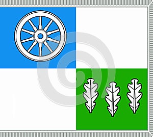 Flag of Kelme, Lithuania