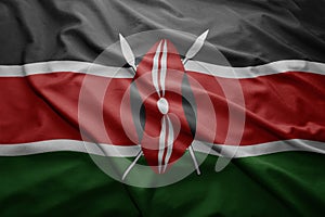 Flag of Kenya photo