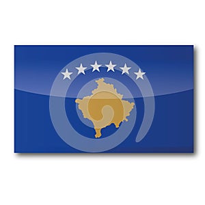 Flag of the Kosovo