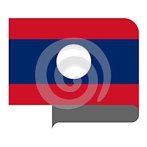 Flag horizontal shape, pointer for world map