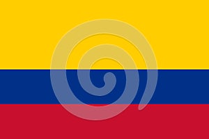 flag of Latin Americans Colombians. flag representing ethnic group or culture, regional authorities. no flagpole. Plane layout, photo