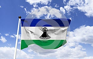 Flag of Lesotho, symbol Sotho ethnic group