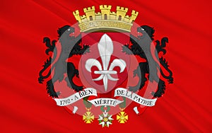 Flag of Lille, France