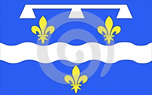 Flag of Loiret, France