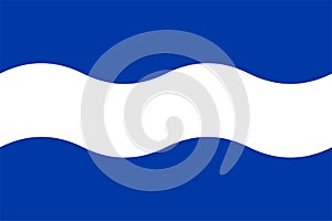 Flag of Maassluis Municipality (South Holland or Zuid-Holland province, Kingdom of the Netherlands, Holland photo