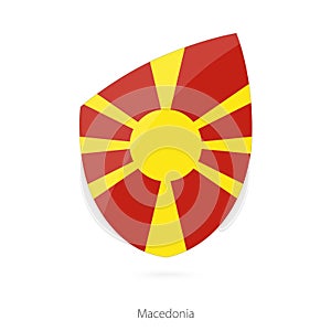 Flag of Macedonia. Macedonian Rugby flag