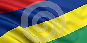 Flag Of Mauritius