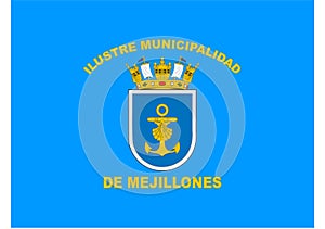 Flag of Mejillones Chile