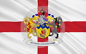 Flag of Metropolitan Borough of Knowsley is a metropolitan borough of Merseyside, England