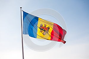 Flag of Moldova photo