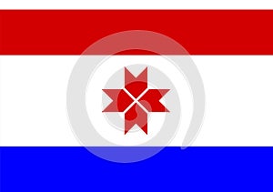 Flag of Mordovia oblast repubblic